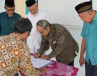 Peresmian Bangunan Baru Koperasi oleh Bpk Haryanto